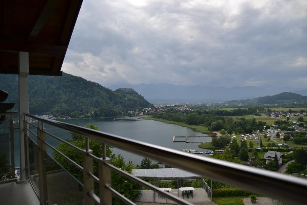 Panoramablickhotel - Lakeview Apartments Annenheim Exteriör bild